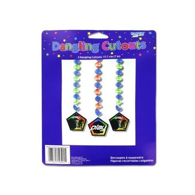 Play Hockey dangling cut-outs - Pack of 20
