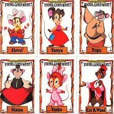 1991 Impel An American Tail Fievel Goes West Trading Card Set (150)