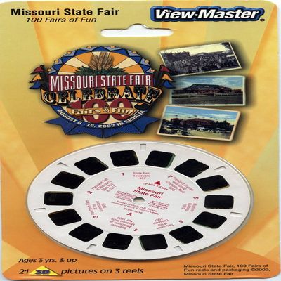 Missouri State Fair - Classic ViewMaster - 3 Reels on Card - New