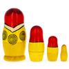 BestPysanky Set of 4 Semyonov Traditional Wooden Nesting Dolls 4 Inches view 2