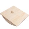 Fun and Function Rockin Rocker Board for Kids - Helps Sensory Seeking Children Improve Balance Reactions, Motor Planning and Coordination - Handcrafted, 15" Square 4" High, Holds up to 200 lbs view 1