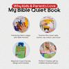 My Growing Season My Bible Quiet Book Interactive Fabric Activity for Kids | Educational Christian Toy for Toddlers & Preschoolers | Travel-Friendly and Sensory-Rich Soft Book view 3