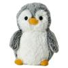 Aurora Playful Pompom Penguin Mini Stuffed Animal - Vibrant Companions for Warm Cuddles - Perfect for Adults, Kids, and Birthdays - Gray 6 Inches view 1