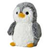 Aurora Playful Pompom Penguin Mini Stuffed Animal - Vibrant Companions for Warm Cuddles - Perfect for Adults, Kids, and Birthdays - Gray 6 Inches view 2
