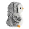 Aurora Playful Pompom Penguin Mini Stuffed Animal - Vibrant Companions for Warm Cuddles - Perfect for Adults, Kids, and Birthdays - Gray 6 Inches view 3