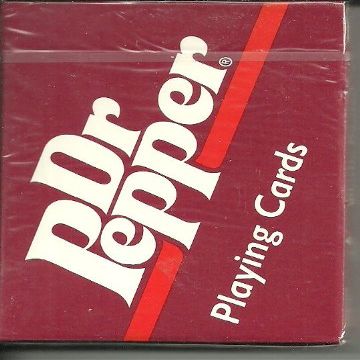 Dr Pepper Playing Cards