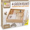 TEOREMA 4 GIOCHI RIUNITI in Legno - SH view 1