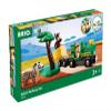 BRIO World - 33720 Safari Railway Set - Imaginitive Wooden Toy Train Set for Toddlers | Creative Play | Expansion Compatible |Safety Tested | Ideal for Kids Age 3 and Up view 2