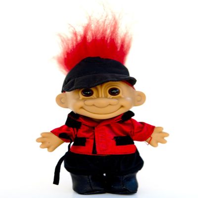 My Lucky Equestrian 6 Inch Troll - Red Hair