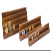 Walnut Grove Solid Walnut Coin and Medallion Stand (32 Coins-4 Tier (Long)) view 2