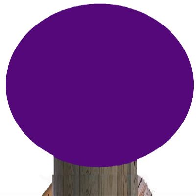 Playezze Felt Poker Table Cover for 36, 48, 60, or 72 Round Table Made to Order in USA (Purple) 36 inch Round