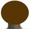 Playezze Felt Poker Table Cover for 36, 48, 60, or 72 Round Table Made to Order in USA (Brown) 36 inch Round view 1
