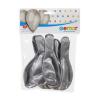 100 Ballons Mtallises Argent view 2