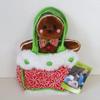 Douglas Children's Christmas Plush Gingerbread Man and Purse Play Set view 1