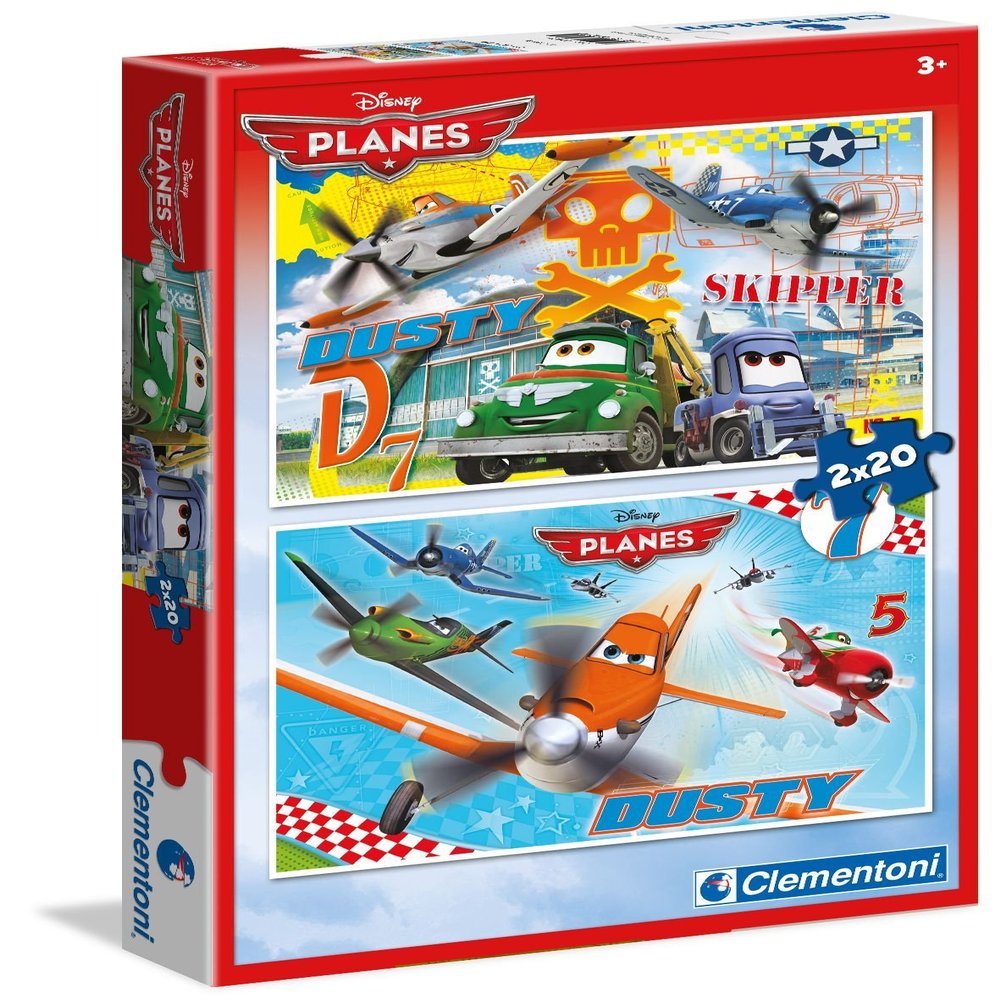 2 x 20 Piece Disney Planes