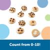 Learning Resources Smart Counting Cookies - Chocolate Chip Play Food, Preschool Activities, Toddler Sensory Toy, Play Kitchen Accessories, Sorting and Stacking, Fine Motor Numbers , Math Games view 3