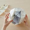 Geography SGBS-S-W Globe 23.4 Ground Axis, Blank S, White Assembly Type view 2
