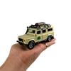 Kids Globe Van Manen Traffic Die Cast 'Landrover Defender' (Pull Back, Giraffe Pendant) - 521723 view 4