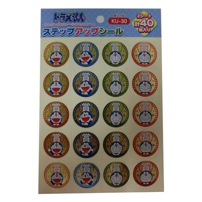 Showa Notes KU-30 Step Up Sticker, Doraemon Award