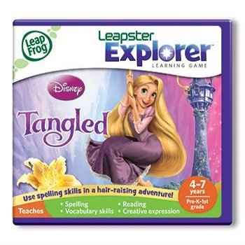 Leapfrog Leapster Explorer Learning Game Disney Tangled By Leapfrog Enterprises