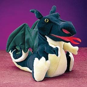 Baby Dragon Stage Puppet By Folkmanis Inc.