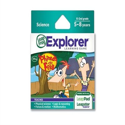 Disney Phineas And Ferb Leapfrog Explorer Learning Game By Leapfrog Enterprises