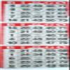 SmallToys 3 on Red Bingo Paper Game Cards - 1000 Sheets - 4 Inch by 12 Inch Size Disposable Sheet - Made in USA view 1