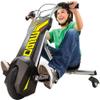 Razor Power Rider 360 9 MPH Drifting Trike Ride-On Electric Powered Tricycle, Black, Yellow view 2