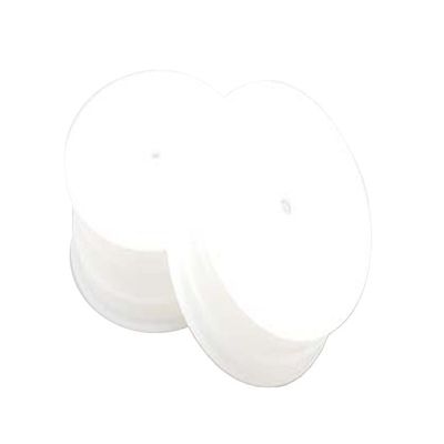 Yokomo 1/10 4wd Buggy Front Wheel w/12mm Hex (2) (White)
