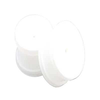 Yokomo 1/10 Buggy Rear Wheel w/12mm Hex (White) (2)