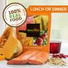 Real Food Blends Salmon, Oats & Squash - Pureed Food Meals for Tube Feeding with Protein, Vegetables & Fruits - 330 Calories for Lunch & Dinner - 9.4 oz (Pack of 12) view 2