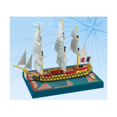 Ares Games French - Fougueux 1785, Ship of The Line (Kickstarter Edition)