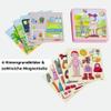 HABA Dress-Up Doll Magnetic Game Box & Magnetic Puzzle for Toddlers, Travel-Friendly Road Trip Toy for Kids, Toddler Activities for Ages 3+, 54 Piece Set view 3