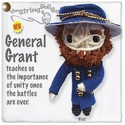 Kamibashi General Grant Original String Doll Gang Keychain Toy