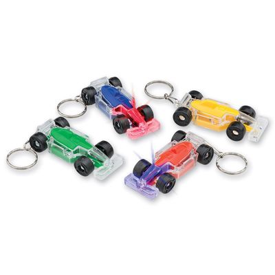 4 Light Up Car Keychains