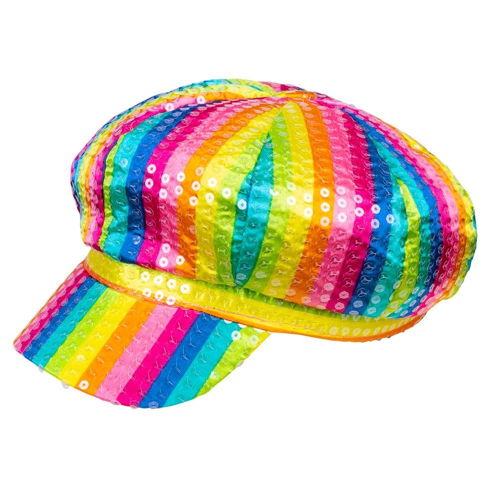 Boland 01370 Lollipop Rainbow Hat, multicoloured, one size, 10102359