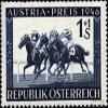 Austria 788 unmounted Mint/Never hinged ** MNH 1946 Austria Price (Stamps for Collectors) Horses/Zebras view 1