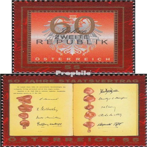 Austria 2529-2530 (Complete.Issue.) unmounted Mint/Never hinged ** MNH 2005 State (Stamps for Collectors)