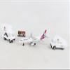 Daron Hawaiian Airlines 12 Piece Playset with Die-Cast Metal Model Airplane with Plastic Parts, Cars and Transportation Toys for Kids Ages 3+ view 4
