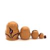 Matryoshka RUSSIAN hand painted Pin/Brooch, nesting dolls pin view 4