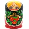 BuyRussianGifts Original Nesting Dolls Traditional Russian Hand Carved Hand Painted 5 Piece Doll Set / 5" Tall view 4