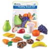 Learning Resources New Sprouts Healthy Snack Set - 18 Pieces, Ages 18+ months Pretend Play Food for Toddlers, Preschool Learning Toys, Kitchen Play Toys for Kids view 1