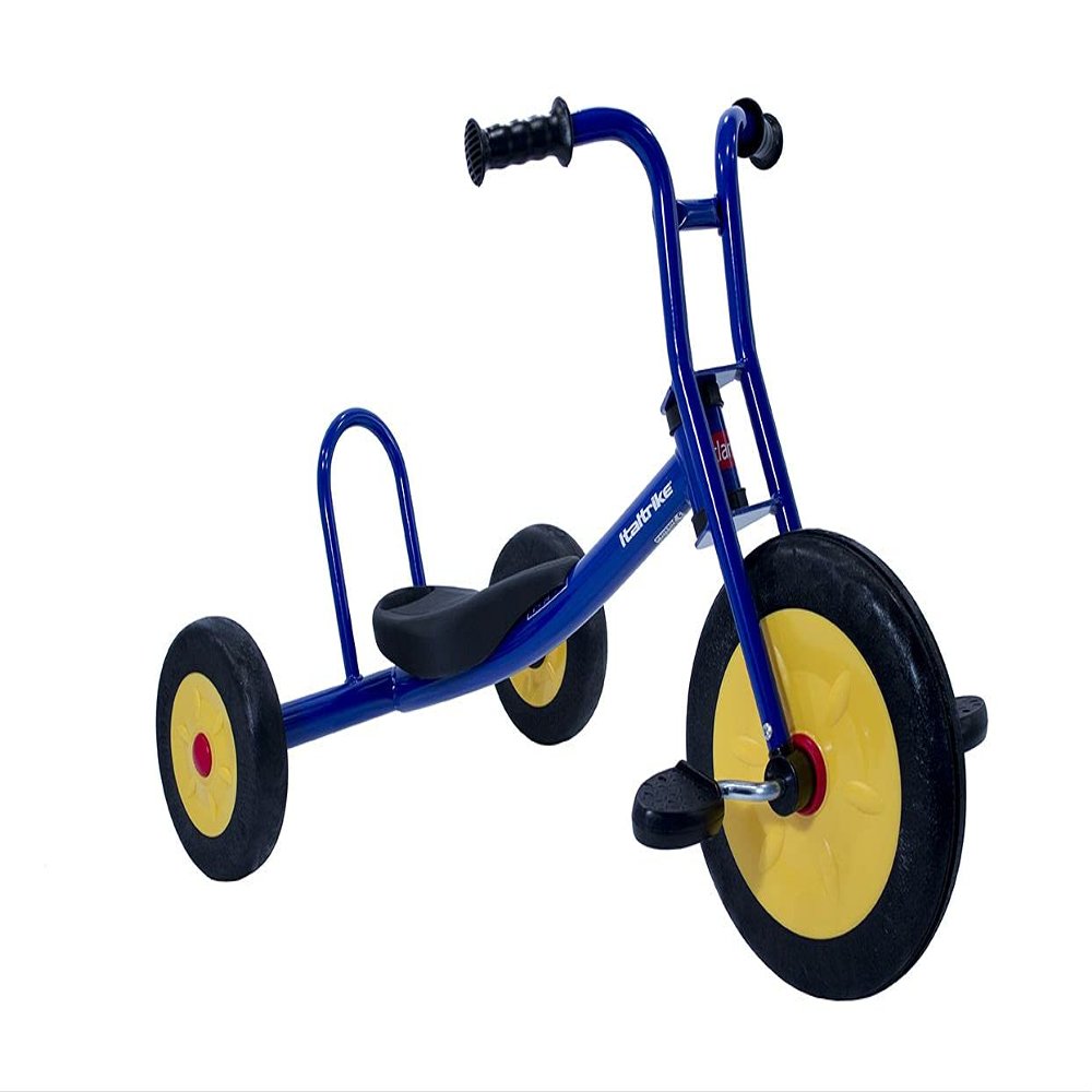 Italtrike Atlantic SuperTrike Outdoor Tricycle for Toddlers and Kids, Superior Engineering, Strong and Durable, Easy Assembly, Adjustable Seat, Ages 3-6 (Blue)