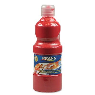 DIXON TICONDEROGA COMPANY PRANG WASHABLE PAINT 16OZ RED (Set of 12)12