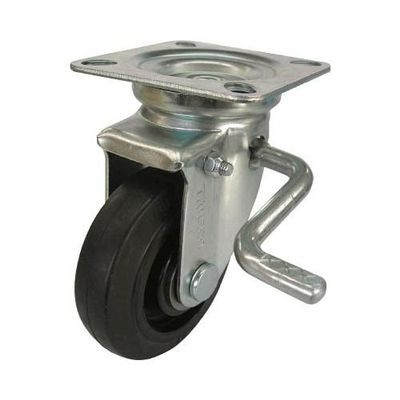 TRUSCO Nylon Wheel Rubber Caster TYNRJB-100A