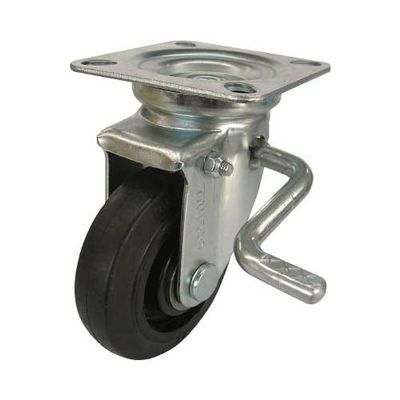TRUSCO Nylon Wheel Rubber Caster TYNRJB-130A