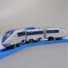 TOMY 500 Series Shinkansen with Plarail S-02 Light view 2