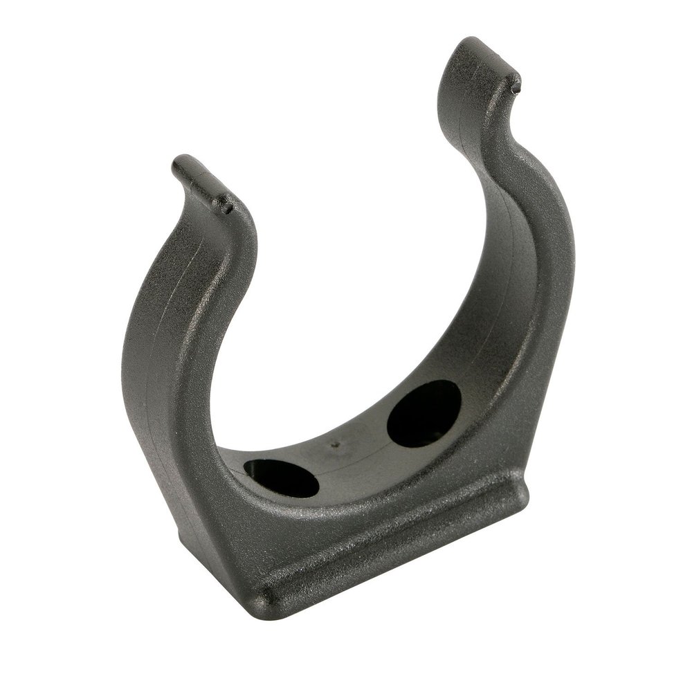 Holt Tube Clips - Black x 2 16mm