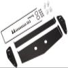 OPTION No.1 Aluminum Variable Rear Wing Set (Black) NO-133BK view 1