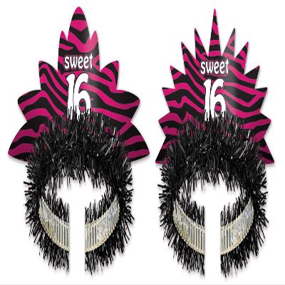 Beistle 66088 Sweet 16 Tiaras